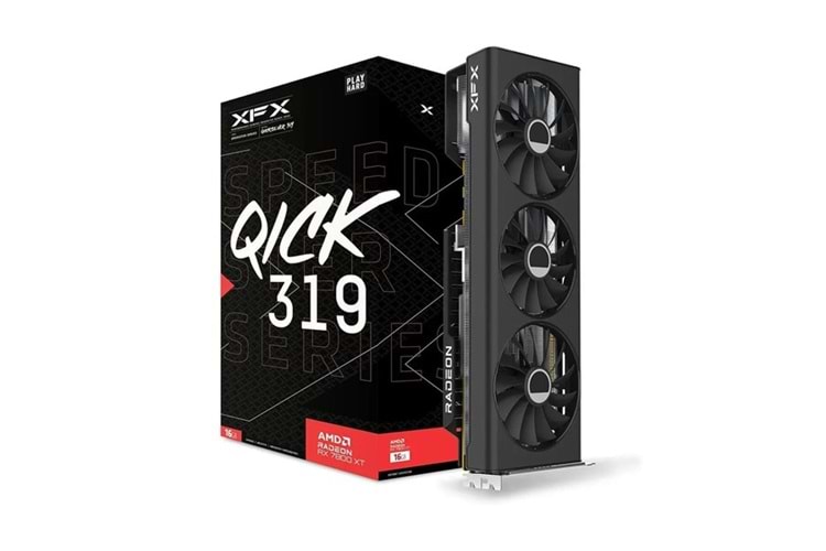 XFX 16GB RX7800XT SPEEDSTER QICK 319 RX-78TQICKF9 GDDR6 256bit HDMI-DP PCIE 4.0
