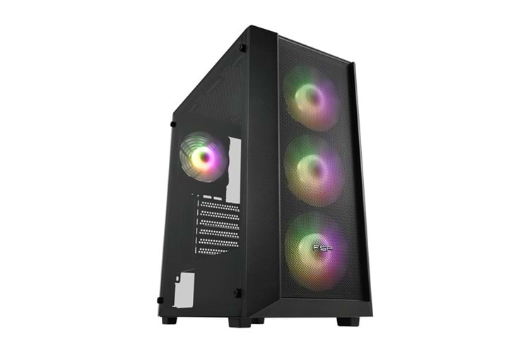 FSP 650W 80+ CMT218 Gaming Mid-Tower PC Kasası