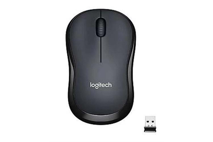 LOGITECH M221 Sessiz Kablosuz Mouse Siyah 910-006510