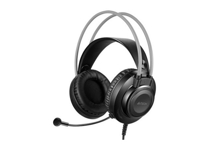 A4 TECH FH-200U Stereo USB Gri Mikrofonlu Kulaklık