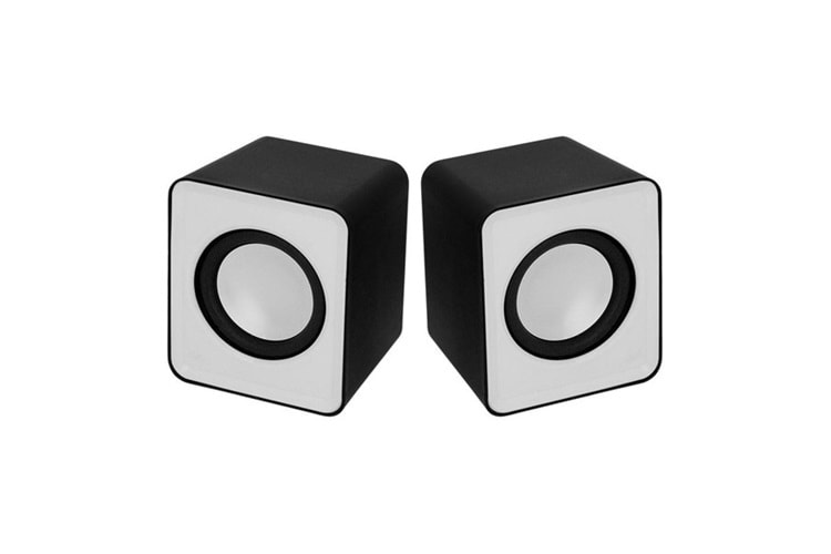 FRISBY FS-334U 1+1 USB Siyah/Beyaz Hoparlör