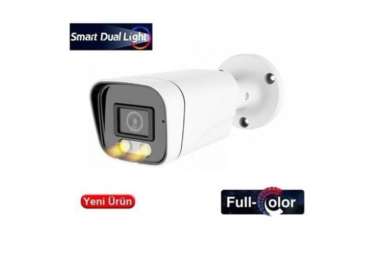EZCOOL 5MP EZ-2405IPS 5 3.6MM DUAL LİGHT POE IP BULLET KAMERA