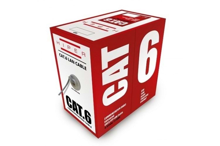 HIPER 305metre 23awg UTP CAT6 GRI KABLO
