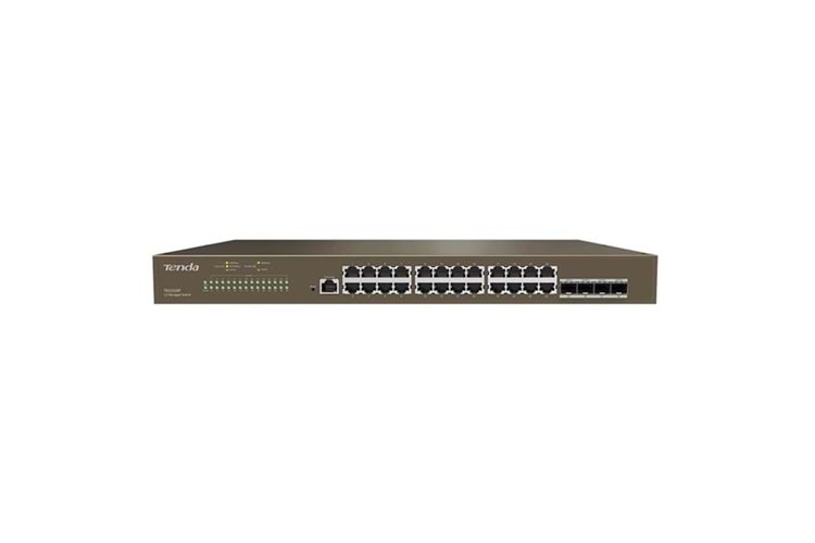 TENDA 24-PORT TEG3328F GIGABIT 4-SFP Yönetilebilir Switch