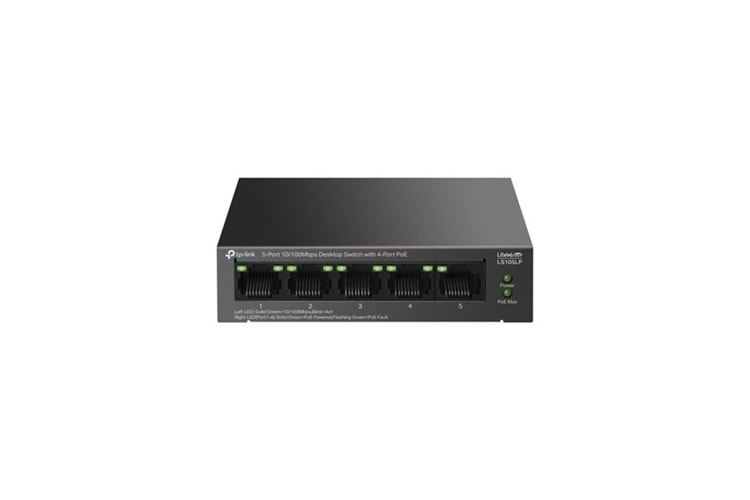 TP-LINK 5port LS105LP Gigabit 4port 41w Poe Switch