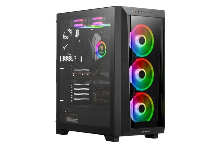 GAMDIAS 850W 80+ BRONZE TALOS M1 ELITE GAMING MID-TOWER PC KASASI