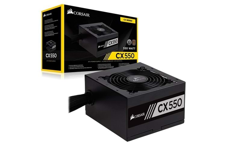 CORSAIR 80+ BRONZE CX550 CP-9020121-Eu POWER SUPPLY