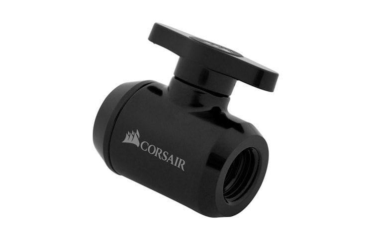 CORSAIR Cx-9055019-Ww Hydro X Serisi XF Siyah Boşaltma Vanası