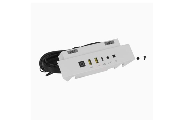 CORSAIR Cc-8900538 iCUE 5000X/5000D/5000D Airflow I/O Panel Beyaz