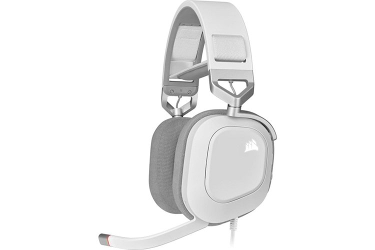 CORSAIR CA-9011238-Eu HS80 RGB Kablolu Oyuncu Kulaklığı - Beyaz