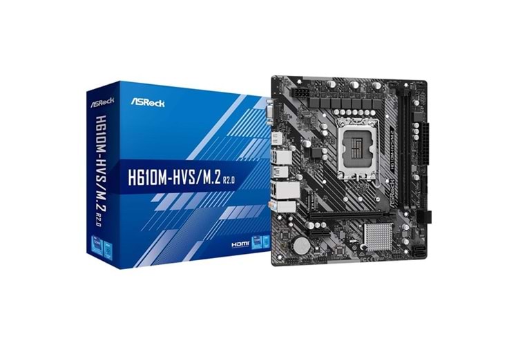 ASROCK H610M-HVS/M.2 R2.0 DDR4 HDMI PCIE 4.0 1700P MATX