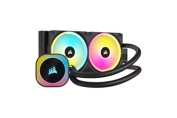 CORSAIR 240MM H100i CW-9061001-Ww RGB AM5-1700P SIVI SOĞUTMALI İŞLEMCİ FANI