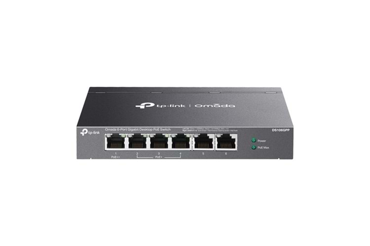 TP-LINK 5port DS106GPP GIGABIT 60W 3port POE YÖNETİLEMEZ SWITCH