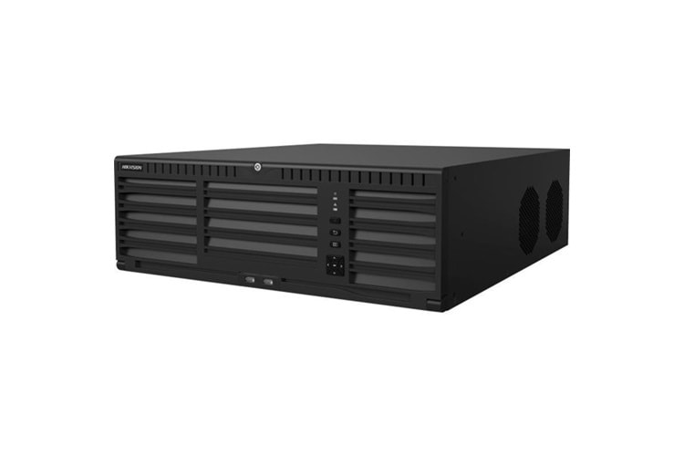 HIKVISION 128kanal 12mp DS-96128NI-I16 16-diskli H265+ NVR Kayıt Cihazı	
