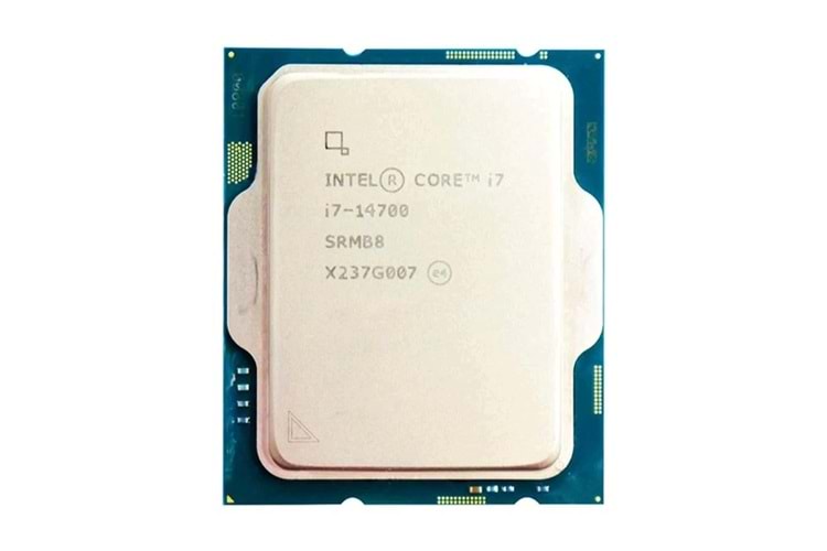 INTEL CORE i7 14700 61MB 12çekirdekli O/B UHD 1700p 65w Kutusuz+Fansız