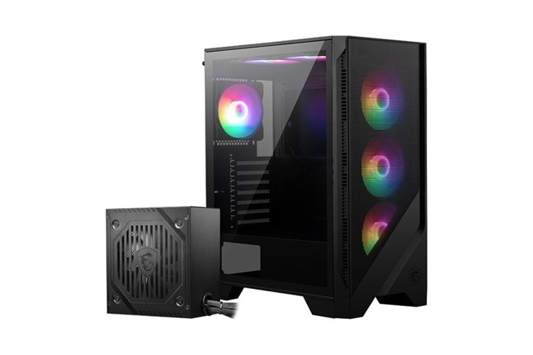 MSI 650W 80+ BRONZE MAG FORCE 120A B65 GAMING MID-TOWER PC KASASI