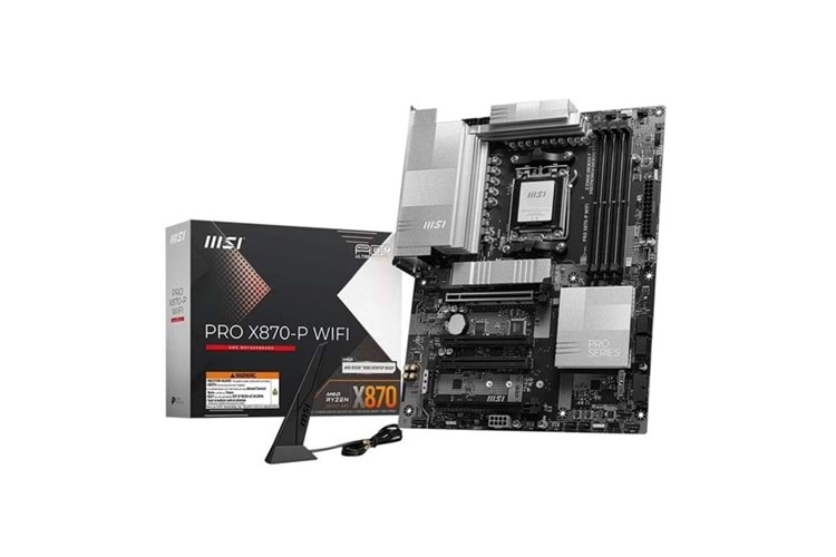 MSI PRO X870-P WIFI-7 DDR5 HDMI-DP PCIE 5.0 AM5 ATX