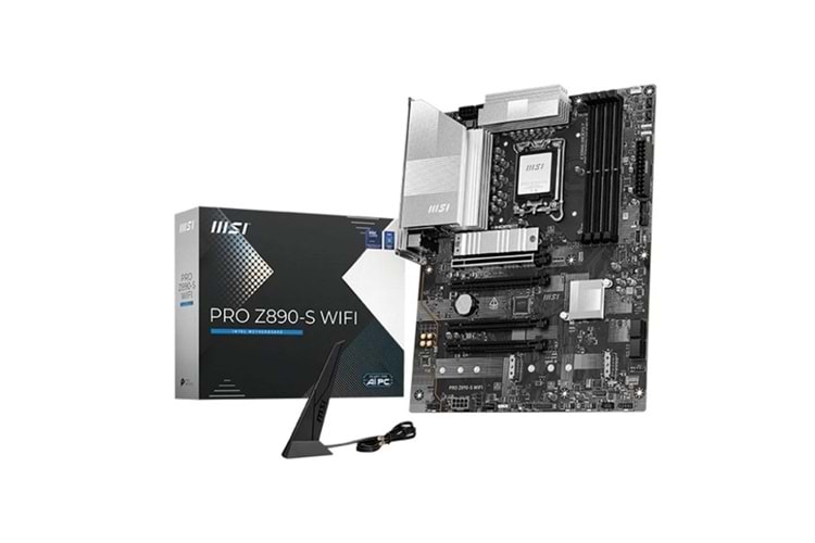 MSI PRO Z890-S WIFI-7 DDR5 THUNDERBOLT-HDMI-DP PCIE 5.0 1851P ATX