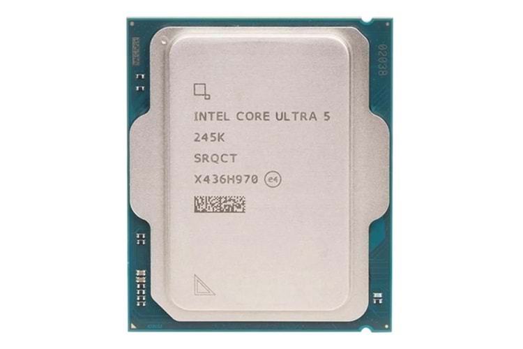 INTEL CORE ULTRA 5 245K 14çekirdekli 26MB O/B VGA 1851p 125W Kutusuz-Fansız 