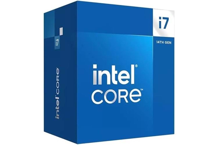 INTEL CORE i7 14700 61MB 12çekirdekli O/B UHD 770 1700p 65w Kutulu+Fanlı