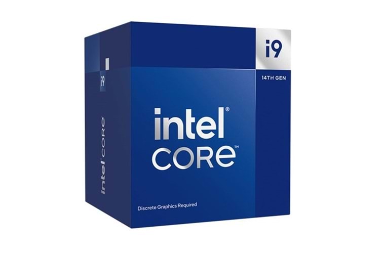 INTEL CORE i9 14900F 68MB 16çekirdekli VGA YOK 1700p 65w Kutulu+Fansız 