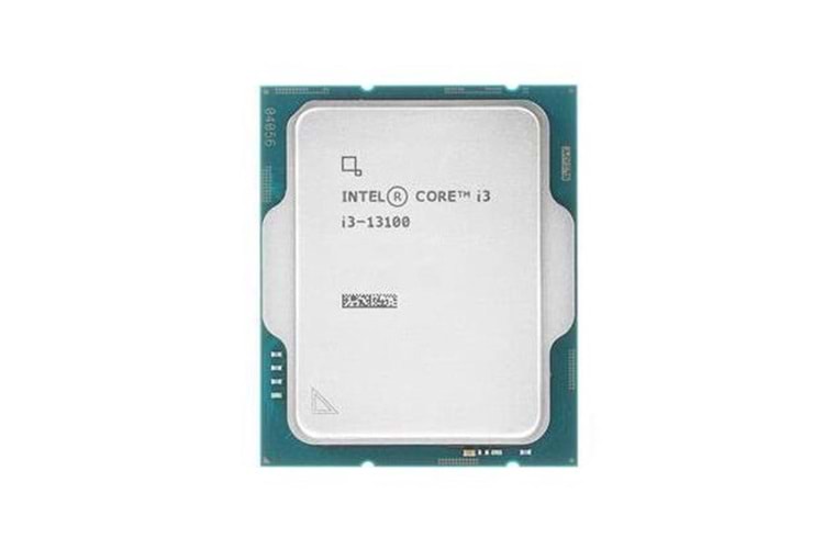 INTEL CORE i3 13100 12MB 4çekirdekli O/B VGA 1700p 65w Kutusuz+Fansız