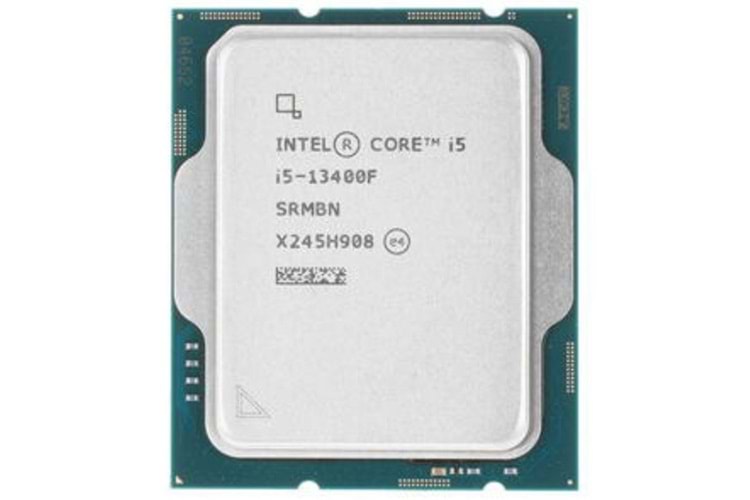 INTEL CORE i5 13400F 30MB 10çekirdekli VGA YOK 1700p 65w Kutusuz+Fansız