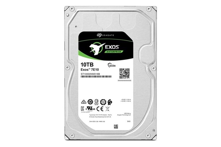 SEAGATE 10TB EXOS X18 ST10000NM017B 256MB 7200RPM SATA-3 NAS VE GÜVENLİK DİSKİ