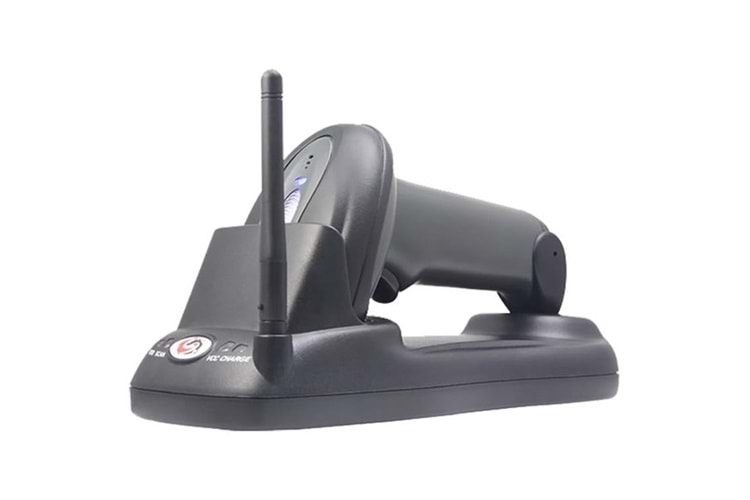 SUNLUX XL-9310 1D LAZER KABLOSUZ USB BARKOD OKUYUCU + CRADLE 