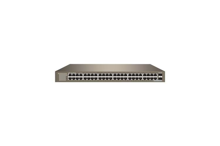 IP-COM 48PORT G3350F GIGABIT + 2-10GBE SFP UPLINK L2 CLOUD YÖNETİLEBİLİR RACKMOUNT SWITCH 