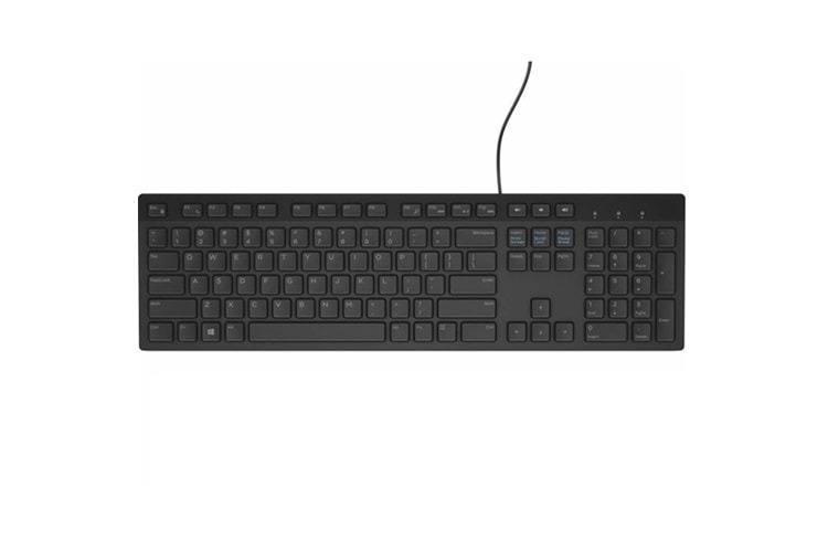DELL KB-216 Kablolu F Klavye Siyah (580-ADGO)