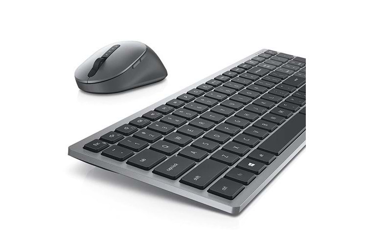 DELL KM7120W Bluetooth+Kablosuz Q Trk Optic Mouse Gri/Siyah Multimedya Klavye - Mouse Set 580-AIWJ 