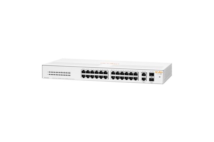 ARUBA 24port Instant On 1430-24G R8R50A GIGABIT 2-SFP YÖNETİLEMEZ SWITCH