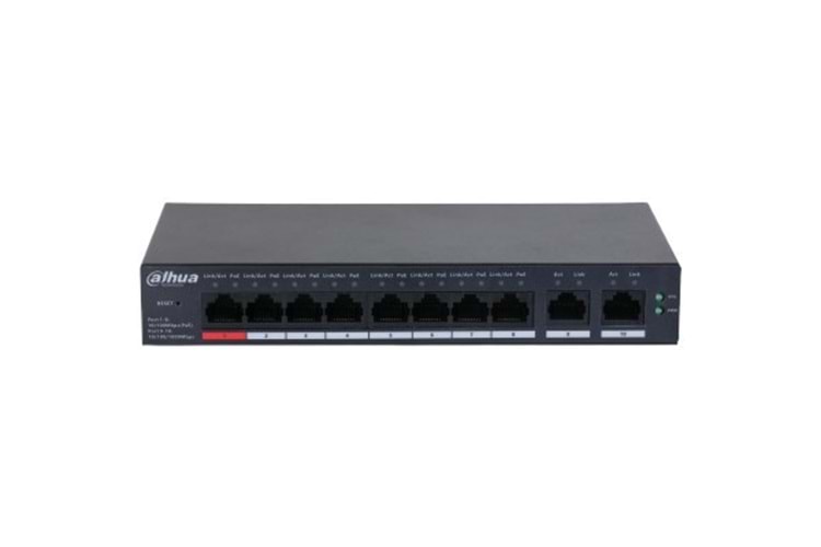 DAHUA 8port CS4010-8ET-110 10/100 110w Cloud PoE Switch