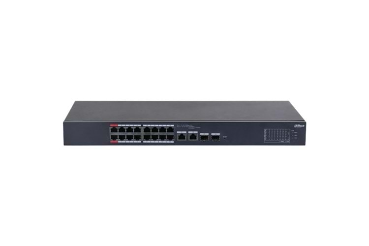 DAHUA 16Port CS4218-16ET-190 10/100 2-SFP 190W Cloud PoE Switch