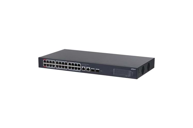 DAHUA 24port CS4228-24GT-240 Gigabit 2-FSP 2-Uplink 240w Full PoE Cloud Switch