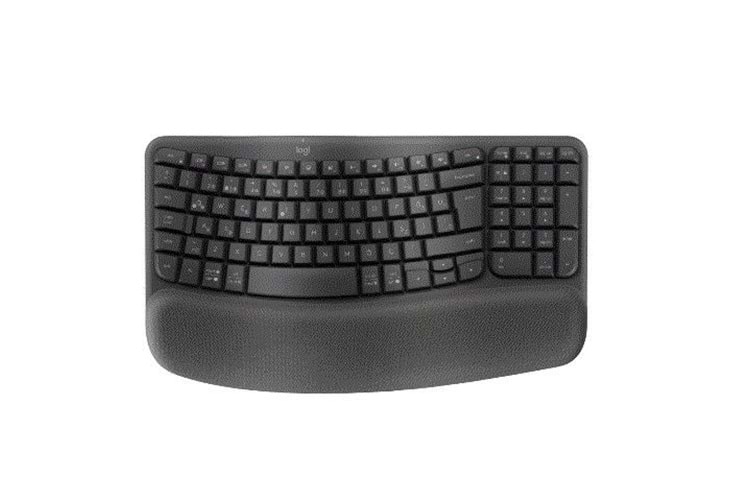Logitech Wave Keys Kablosuz Klavye Q TR Siyah 920-012311