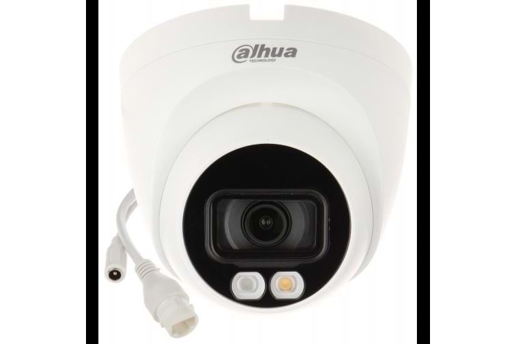 DAHUA 2MP IPC-HDW1249T-S-IL 3.6MM TAM RENKLİ DOME IP KAMERA