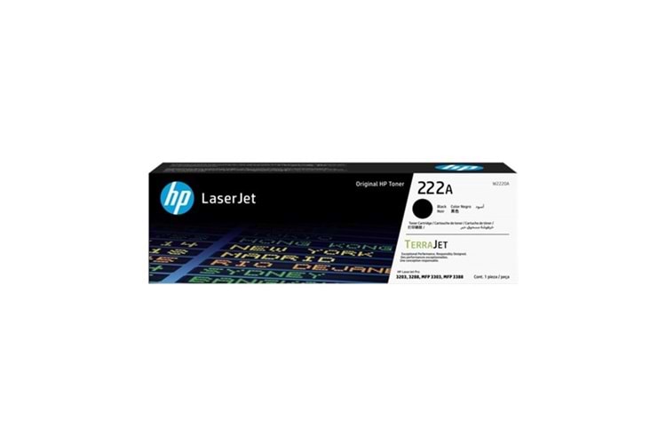 HP W2220A Siyah Toner Kartuş 222A