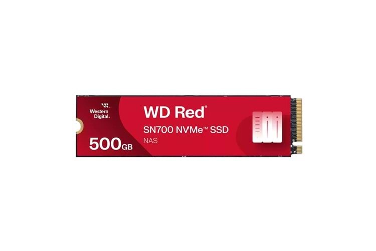 WD 500GB RED SN700 WDS500G1R0C-68BDK0 3430-2600MB/s M2 NVME GEN4 NAS DİSK