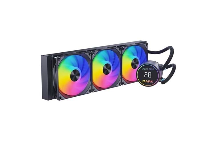 DARK 360mm FREEZER W362 DKCCW362 RGB Sıvı Soğutmalı AM5-1851p İşlemci Fanı