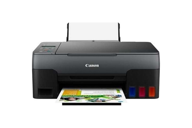 CANON A4 Renkli PIXMA G3416 Çok Fonksiyonlu Tanklı Yazıcı Tarayıcı Fotokopi USB 2.0,Kablosuz