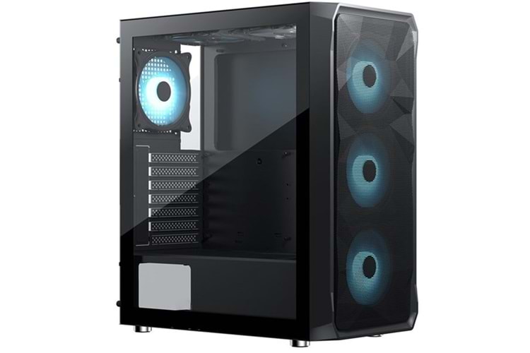 FRISBY 600W 80+ BRONZE FC-9485G GAMING MID-TOWER PC KASASI