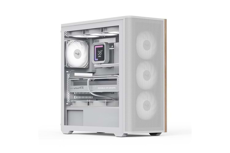 AEOROCOOL DA501A GAMING MID-TOWER PC KASASI BEYAZ