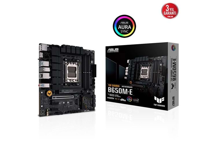 ASUS TUF B650M-E GAMING DDR5 HDMI DP PCIe 16X v4.0 AM5 mATX