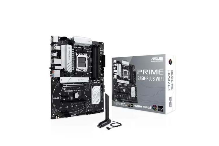 ASUS PRIME B650-PLUS WIFI6 DDR5 M2 PCIe NVME HDMI DP PCIe 16X v5.0 AM5 ATX
