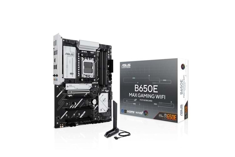ASUS B650E MAX GAMING WIFI6E DDR5 HDMI-DP TYPE-C PCIE 5.0 AM5 ATX