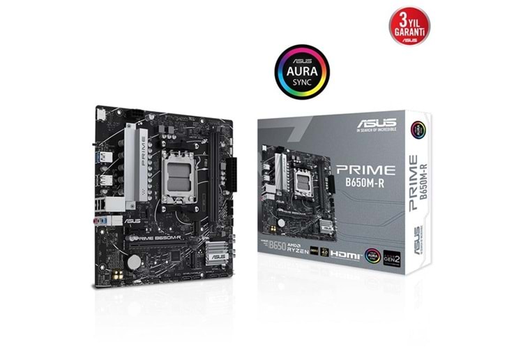 ASUS PRIME B650M-R DDR5 HDMI PCIE 4.0 AM5 mATX