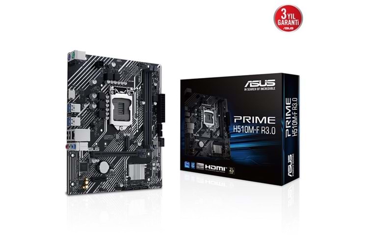 ASUS PRIME H510M-F R3.0 DDR4 HDMI PCIE 3.0 1200p v2