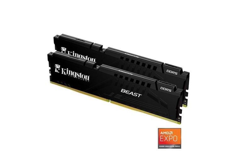 KINGSTON 64GB (2X 32GB) DDR5 5200MHZ CL36 PC RAM BEAST EXPO KF552C36BBEK2-64TR